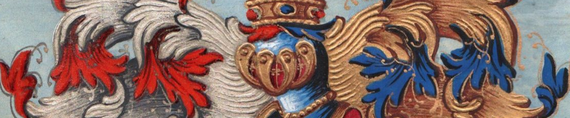Abbildung aus einem alten Wappenbrief